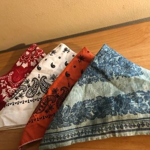 JCrew Neck Bandanas (4 pack)